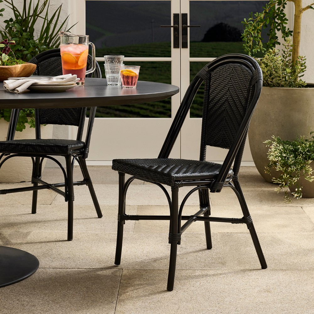 Parisian Bistro Indoor + Outdoor Side Chair | Williams Sonoma