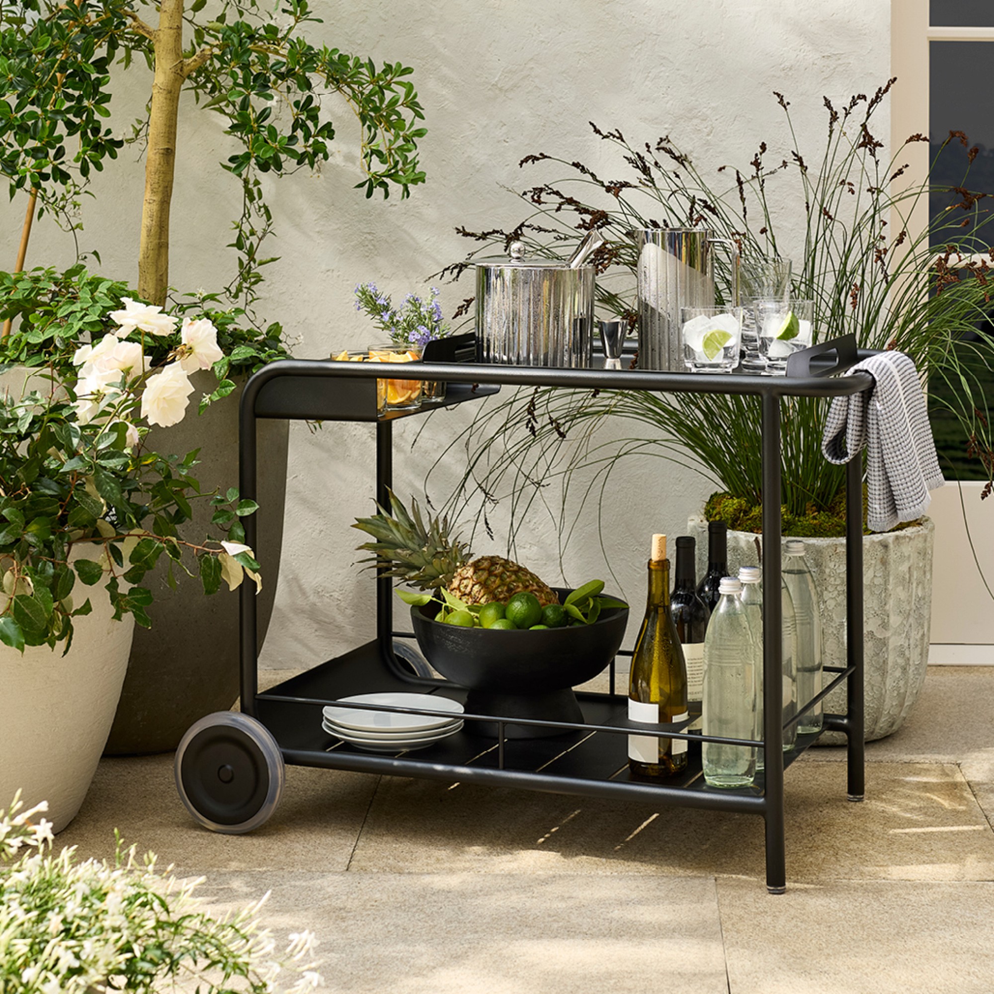 Fermob Luxembourg Outdoor Bar Cart (36″) Sansujyuku sansujyuku.com