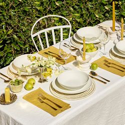 Year and Day Outdoor Dinner Plates, Set of 4