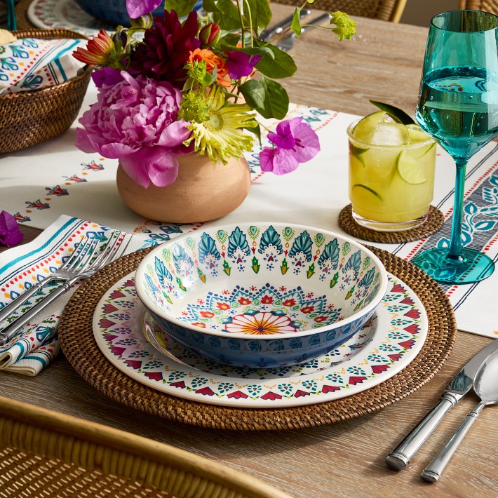 Marisol Outdoor Dinnerware Collection | Williams Sonoma