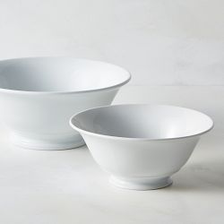 Apilco Tulip Porcelain Serving Bowls