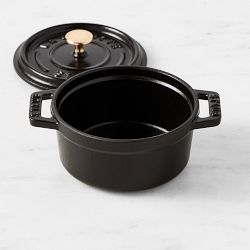 STAUB LA COCOTTE 4 1/4 ミニ　11㎝ Staub Mini Cocotte 1/4-Qt. Enameled Cast Iron | Williams Sonoma