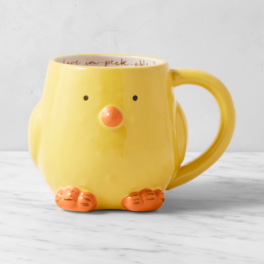 Chick Figural Mugs