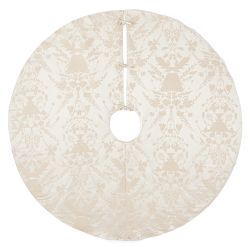 Williams Sonoma Home x Josh Young Jardiniere Tree Skirt, 64", Ivory