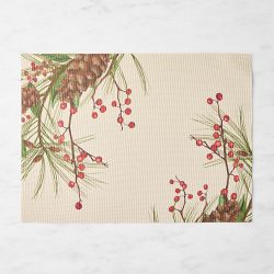 Chilewich Woodland Berry Rectangular Placemat, Set of 4