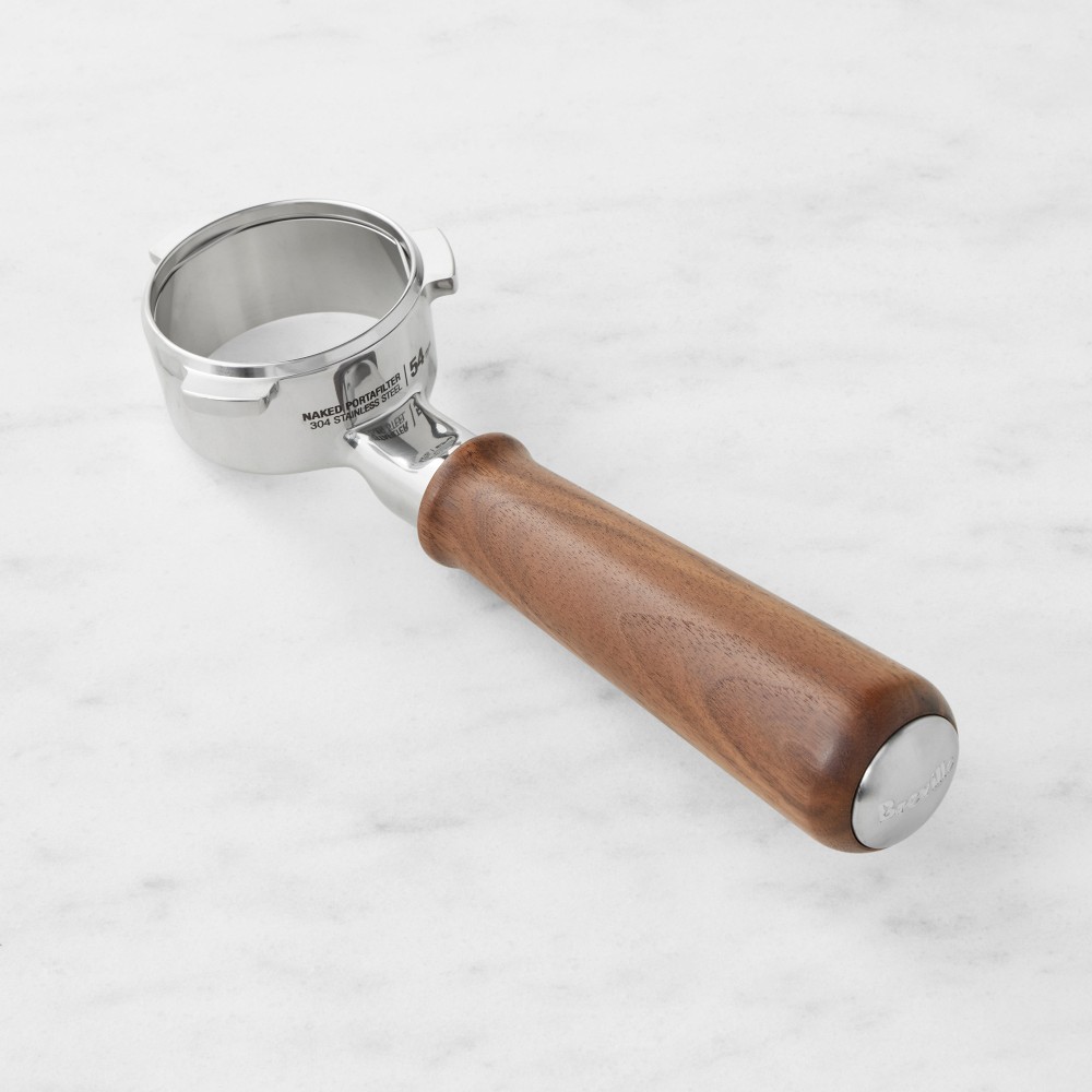 Breville Craft Collection™ Walnut Naked Portafilter™ Espresso Portafilter - 54mm