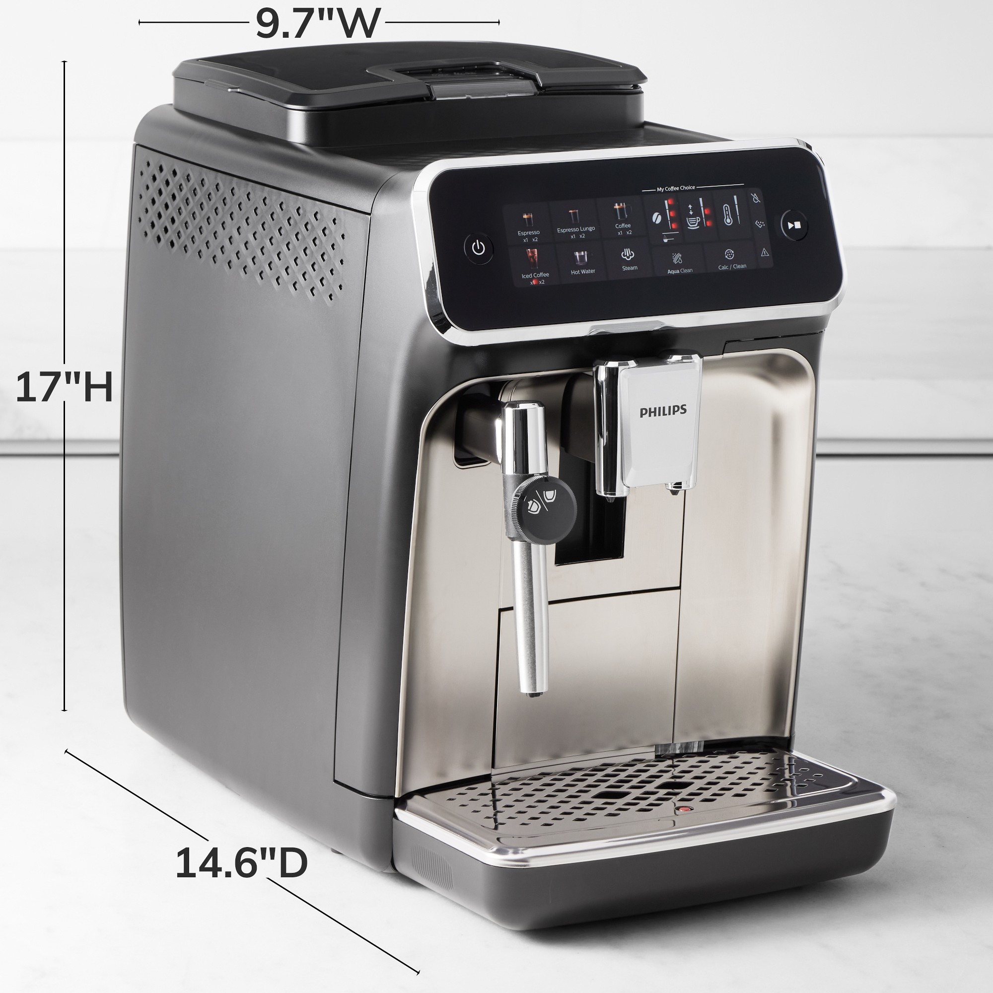 Philips 3300 Series Fully-Automatic Espresso Machine with Milk Frother Sansujyuku sansujyuku.com