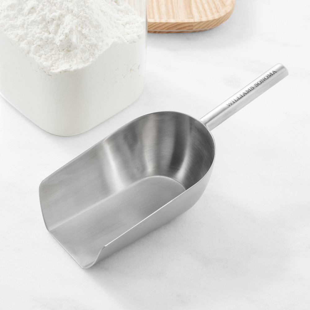 Williams Sonoma Stainless-Steel Scoop - Large