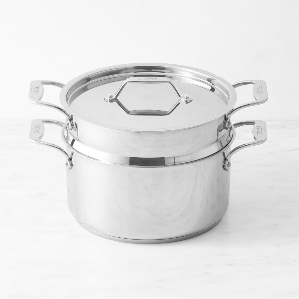 All-Clad Simply Strain Multipot, Stainless Steel | Williams Sonoma