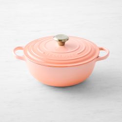 Le Creuset Enameled Cast Iron Soup Pot, 4 1/2-Qt., Peche