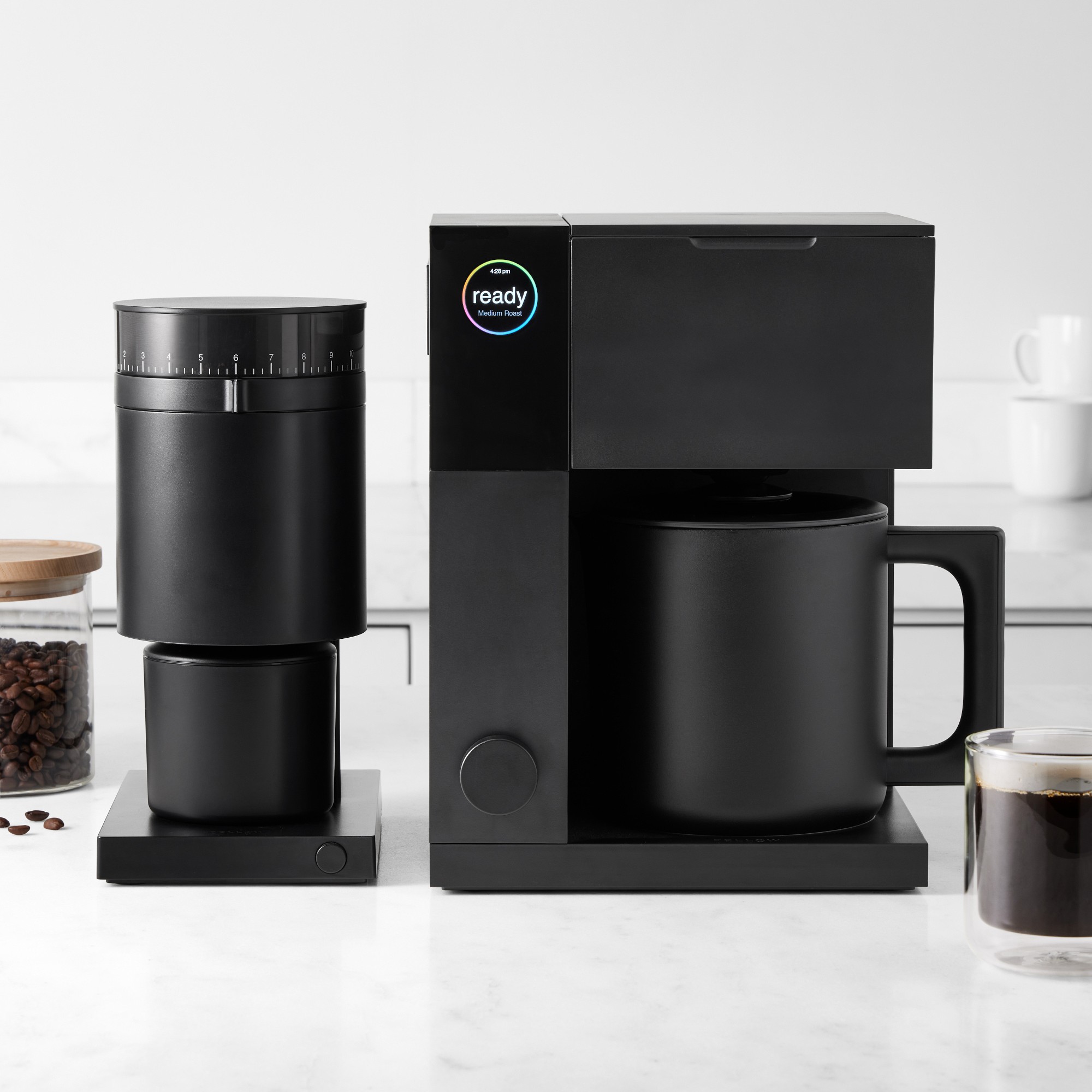 Fellow Aiden Brewer & Opus Conical Burr Grinder Simolary simolary.com