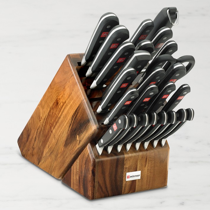 Wüsthof Classic 26-Piece Knife Block Set | Williams Sonoma
