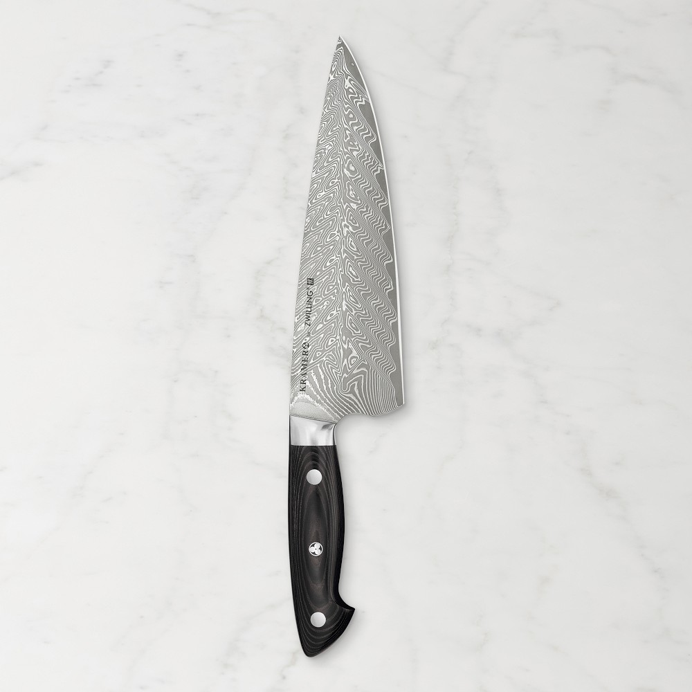 Zwilling Bob Kramer Damascus Steel Chef's Knife, 8" - 8"