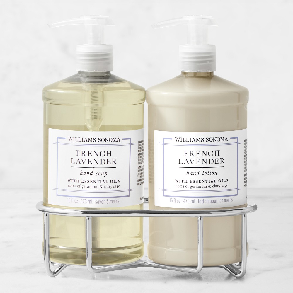Williams Sonoma French Lavender Soap & Lotion - Classic 3-Piece