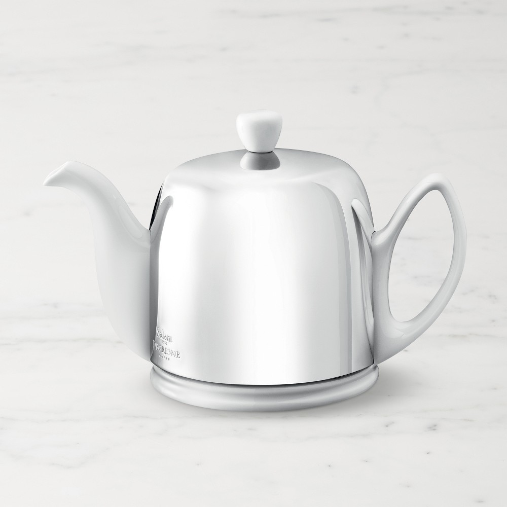 Degrenne Salam Teapot - White, 4-Cup