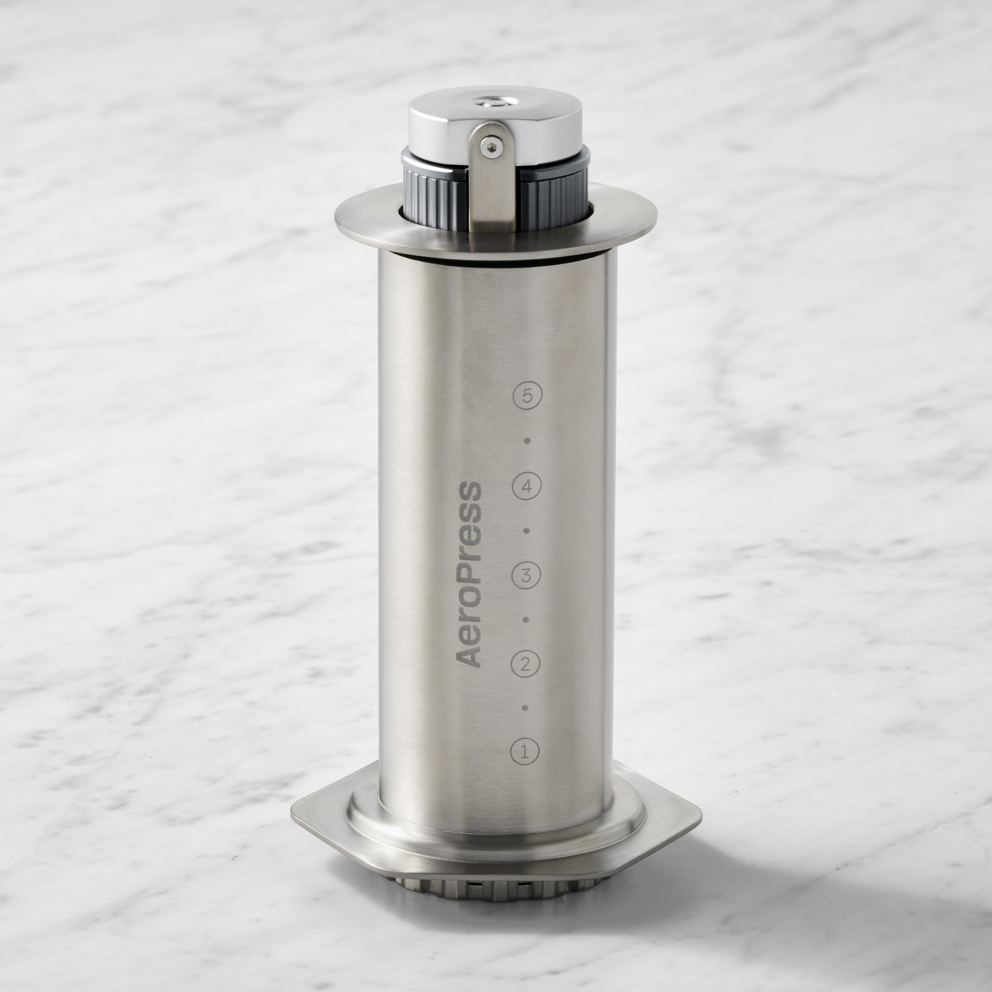 AeroPress Stainless Steel Coffee Press & Manual Grinder Sansujyuku sansujyuku.com