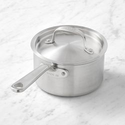 Made In Stainless-Steel Saucepan, 2-Qt.