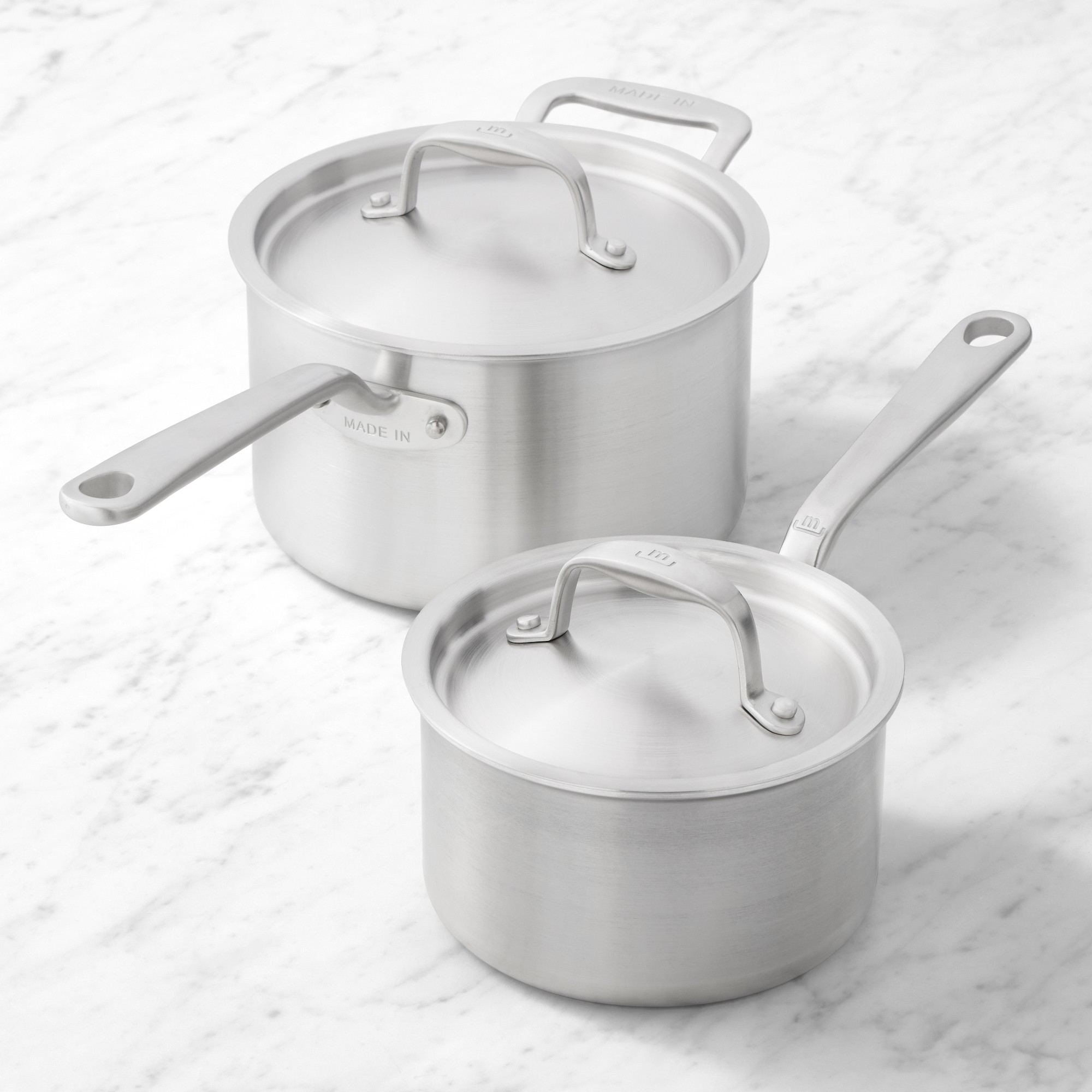 Made In Stainless-Steel Saucepan, Set of 2 Simolary simolary.com