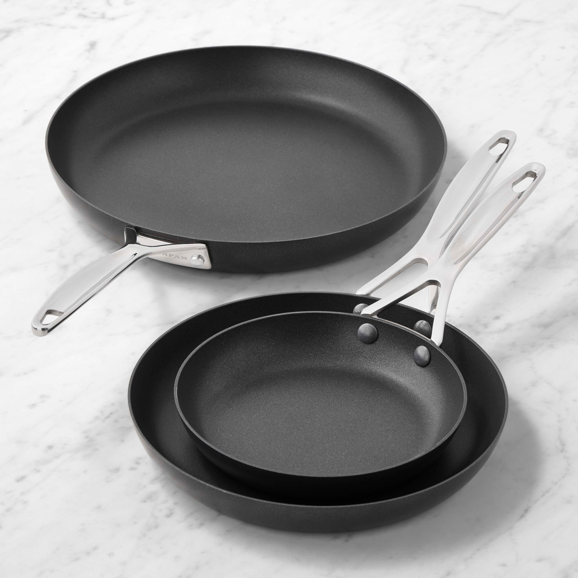 SCANPAN NordIQa Nonstick Fry Pan, Set of 3 Simolary simolary.com