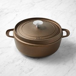 Made In Seasoned Cast Iron Dutch Oven, 6-Qt.