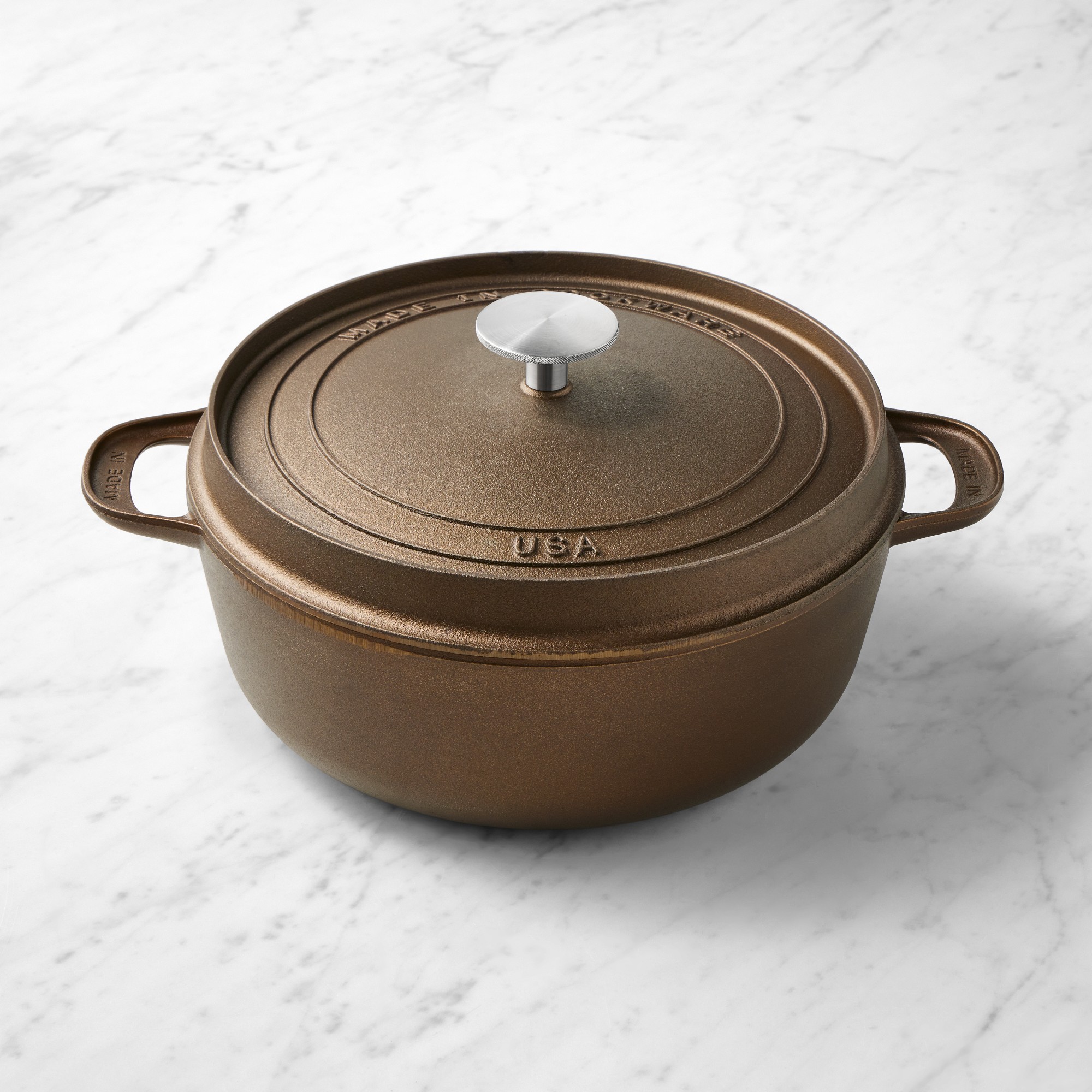 Made In Seasoned Cast Iron Dutch Oven, 6-Qt. Simolary simolary.com