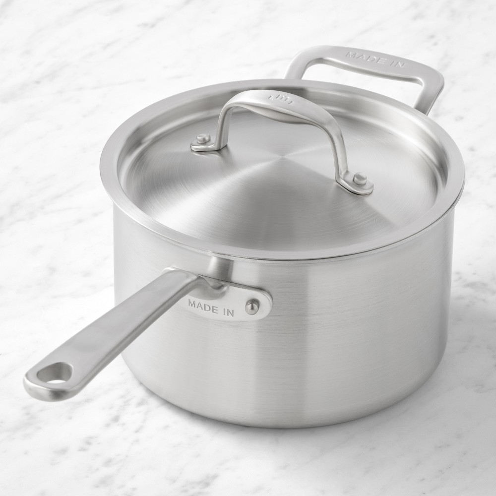 Made In® Stainless-Steel Saucepan - 4-Qt.
