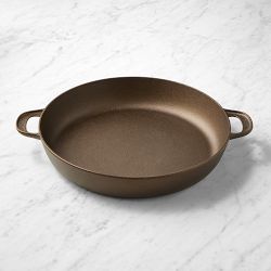 Made In Seasoned Cast Iron Skillet with Side Handles, 14"