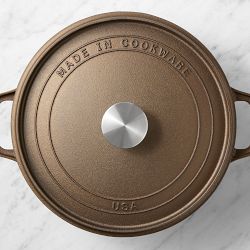 Made In® Seasoned Cast Iron Dutch Oven, 6-Qt.