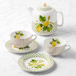 Limone Teapot and Teacup Set