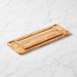 Olivewood Rectangular Lipped Tray