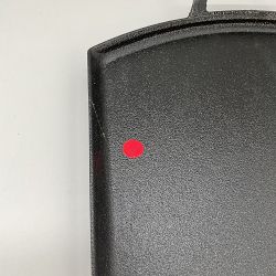 OPEN BOX: Lodge Blacklock Triple Seasoned Cast Iron Double Burner Griddle