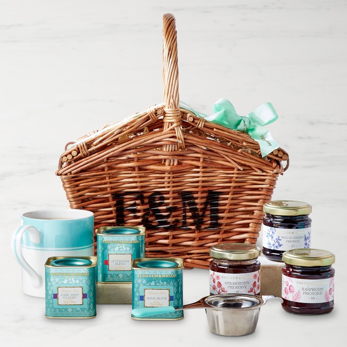 Fortnum & Mason Afternoon Tea Basket | Williams Sonoma
