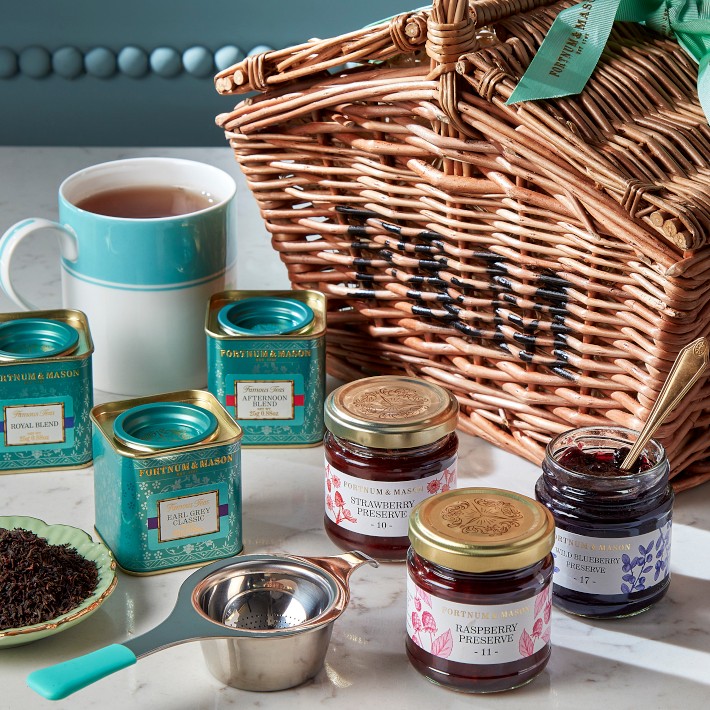Fortnum & Mason Afternoon Tea Basket | Williams Sonoma