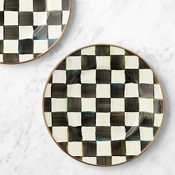 MacKenzie-Childs Courtly Check Salad Plates