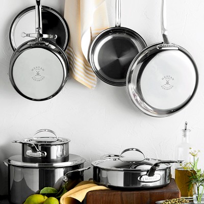 Hestan NanoBond Titanium Stainless-Steel Skillet Fry Pan with Lid Simolary simolary.com 17