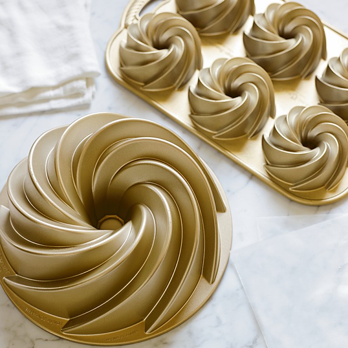 Nordic Ware Mini Heritage Bundt® Cake Pan | Williams Sonoma