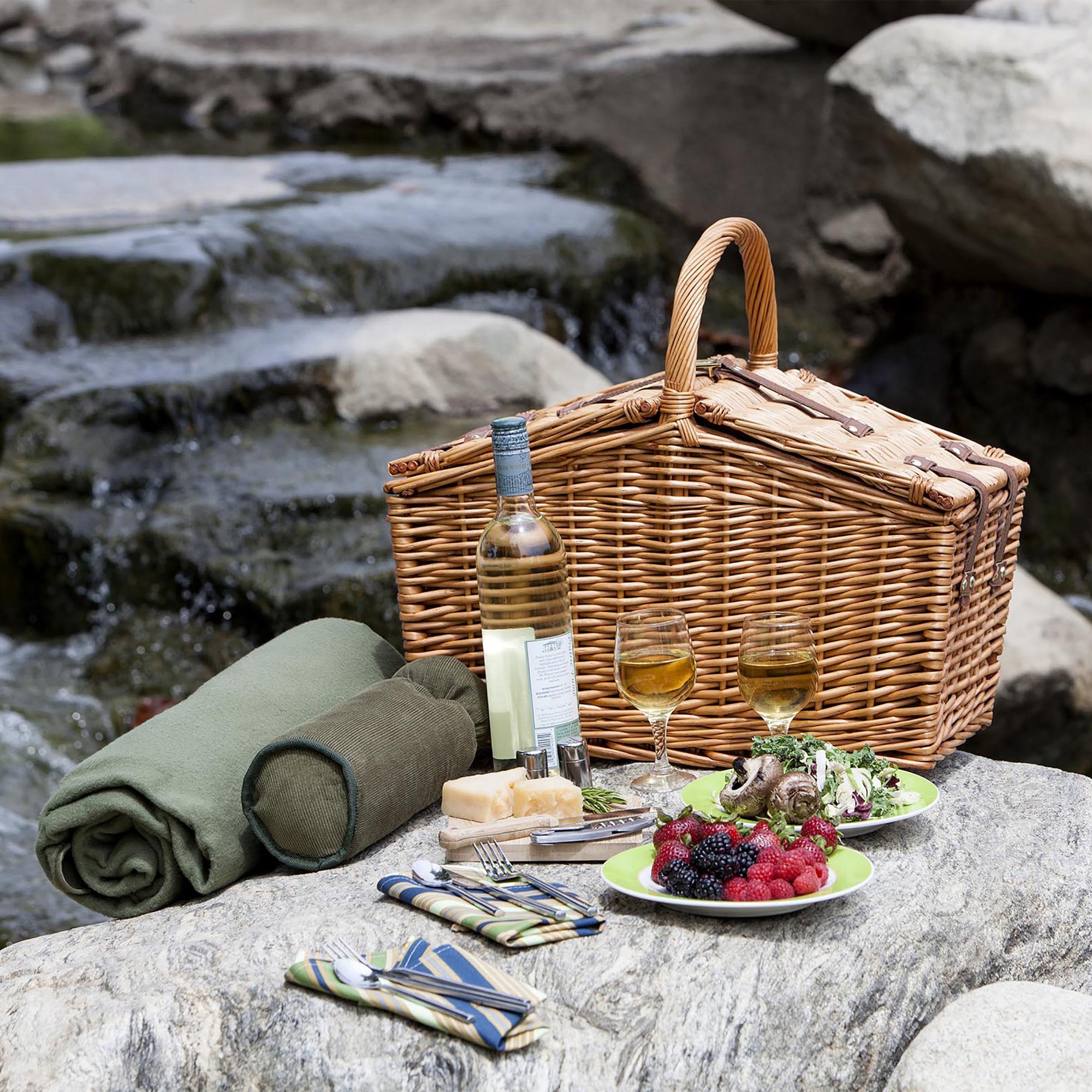 Sage Picnic Basket Sansujyuku sansujyuku.com