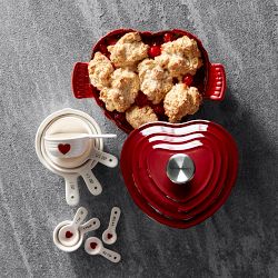 Williams Sonoma Heart Measuring Cups and Spoons