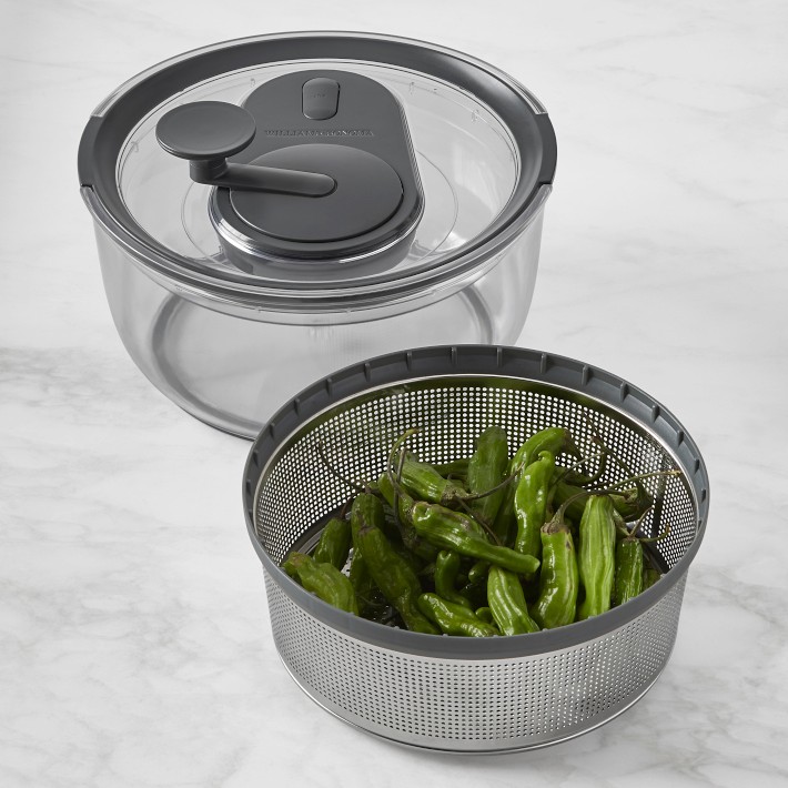 oil metal can for dribbling dressing on salads Amazon.com: Chef'n 104-759-258 Emulstir Salad Dressing Mixer, One Size, Plastic, Arugula/Meringue: Home & Kitchen