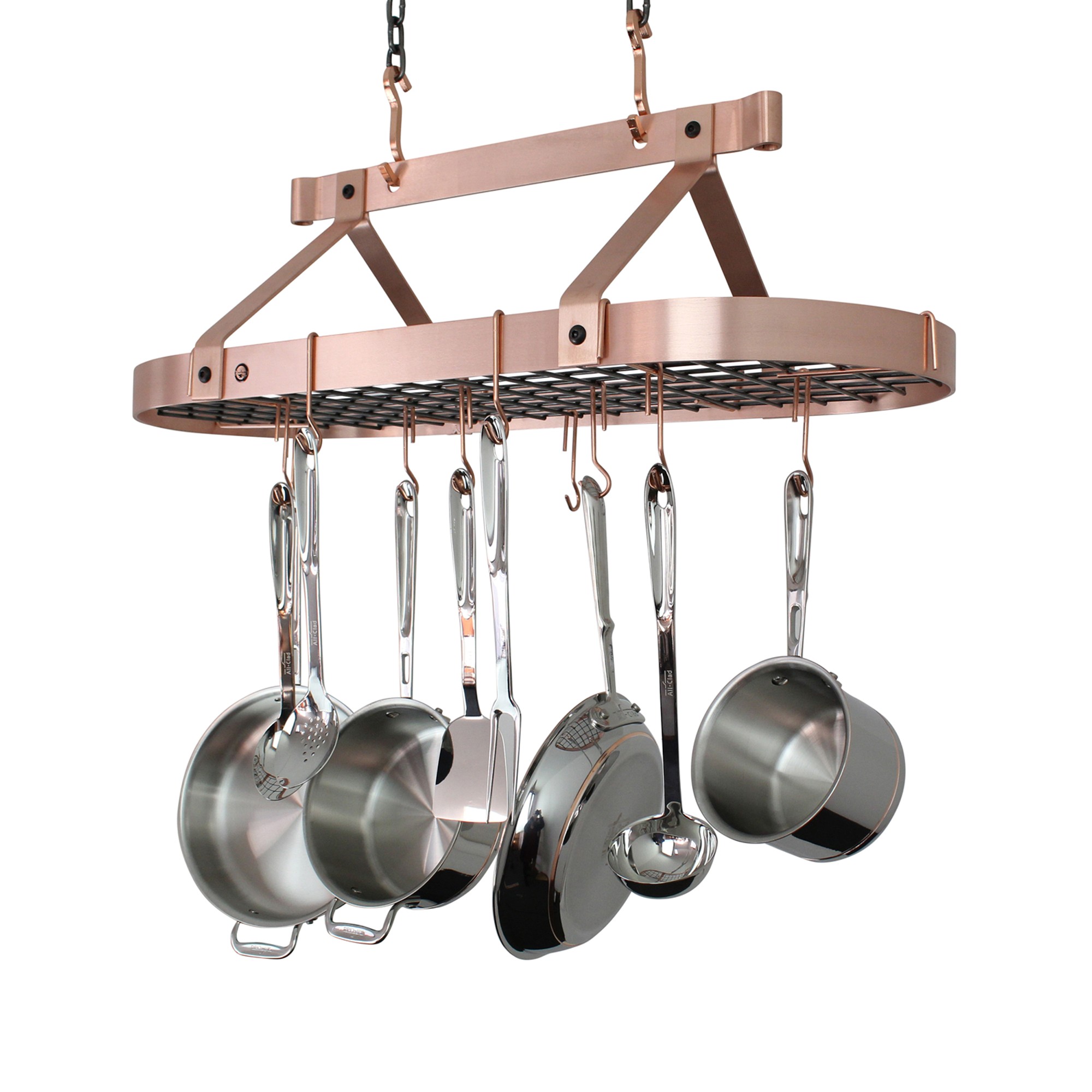 Enclume Copper Oval Pot Rack Sansujyuku sansujyuku.com