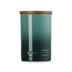 Le Creuset Signature Canister with Wood Lid