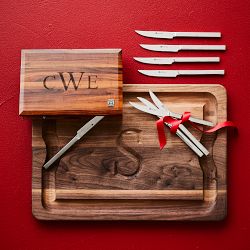 Monogram Cutting &amp; Carving Board, Walnut