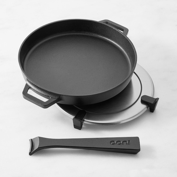 Ooni Cast Iron Skillet with Trivet | Williams Sonoma