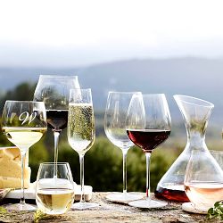 Williams Sonoma Reserve Cabernet Sauvignon Glasses, Set of 2, Clear