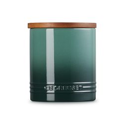 Le Creuset Signature Canister with Wood Lid