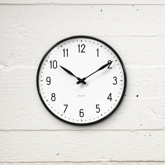 Arne Jacobsen Station Wall Clock | Williams Sonoma