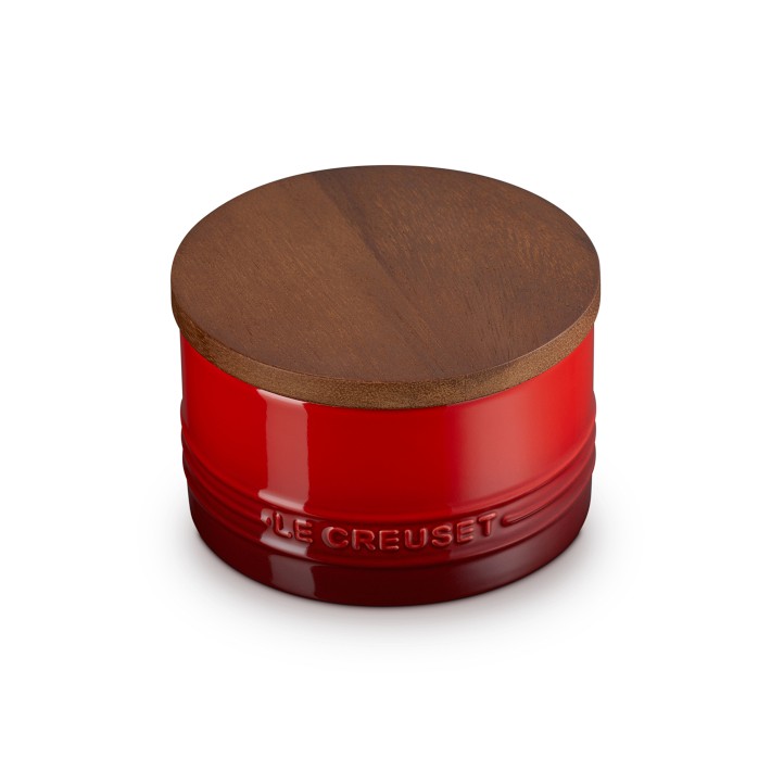Le Creuset Signature Canister with Wood Lid | Williams Sonoma