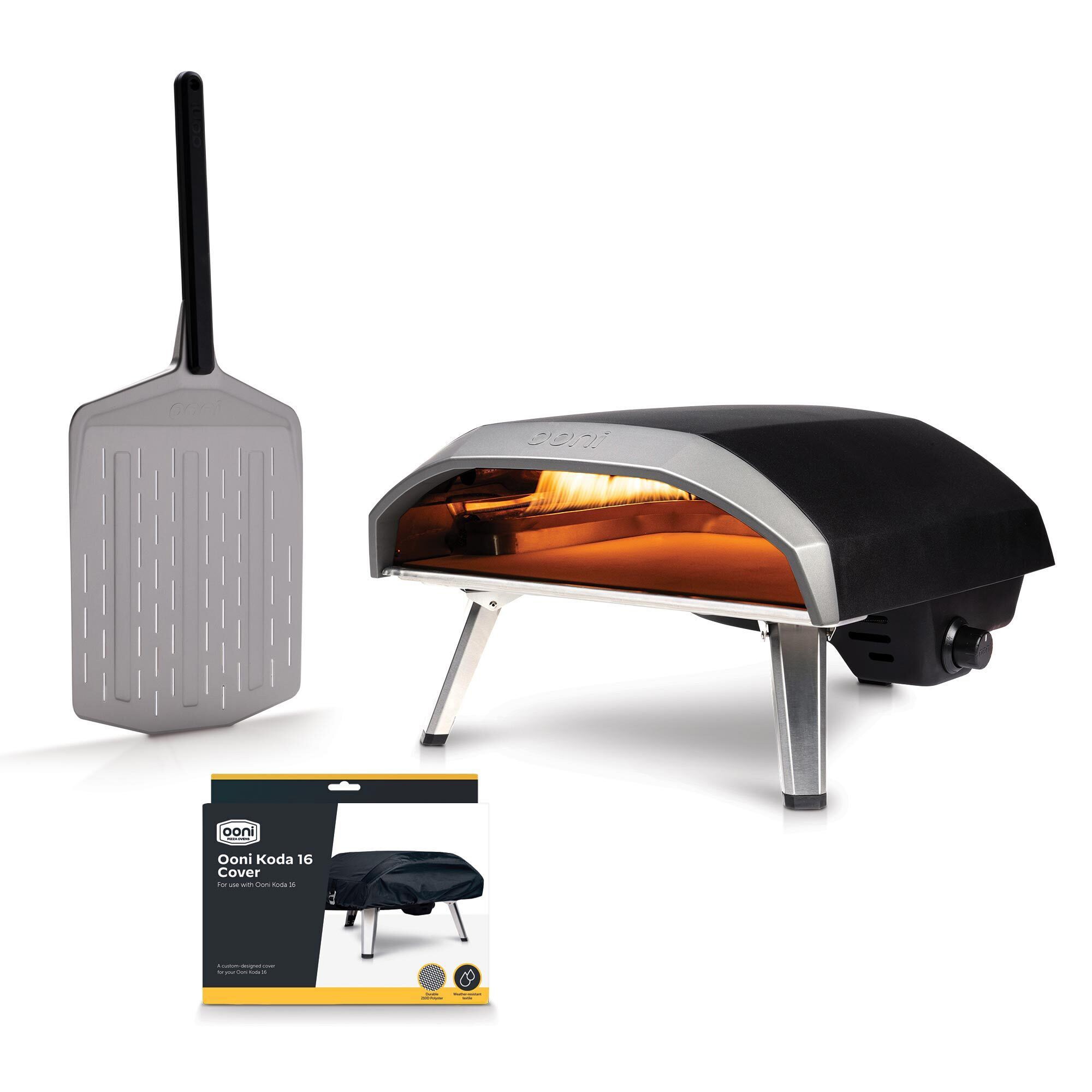 Ooni Koda 16 Gas Powered Pizza Oven Bundle Sansujyuku sansujyuku.com