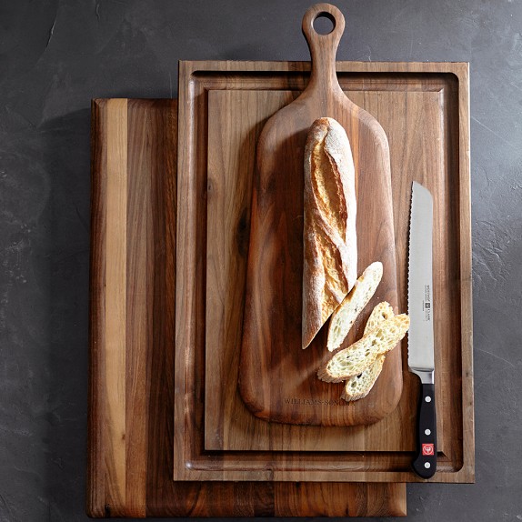 Williams Sonoma Walnut Wood Prep Carving Board | Williams Sonoma