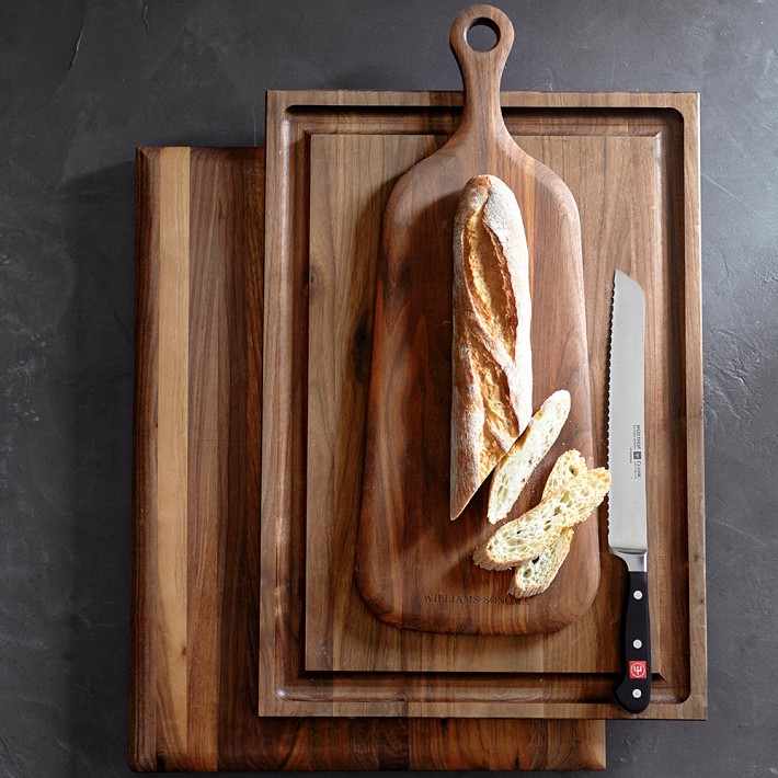 Williams Sonoma Walnut Wood Prep Carving Board | Williams Sonoma